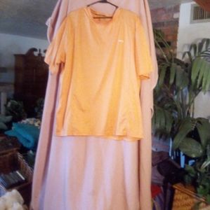 Men's Orange Reebok Shirt Size XXXL